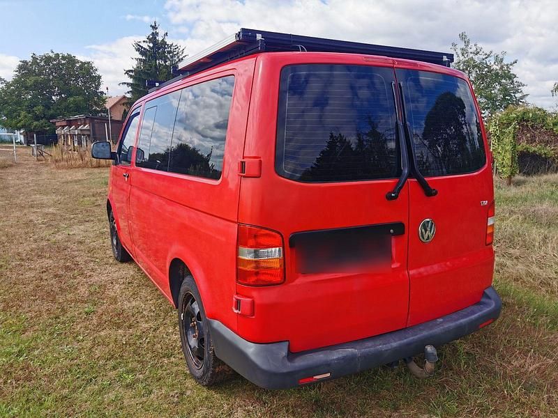 Usata VW Transporter 131 CV (96 kW) 2007 Rosso Furgone