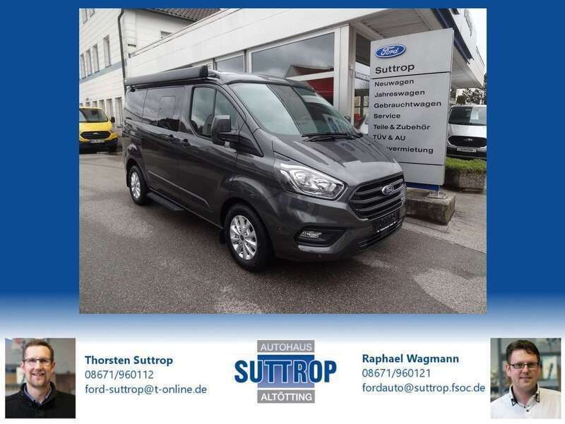 Magneticgrau Gebraucht 2023 Ford Transit Custom Nugget Kombi | 57.250 € (Teuer) - Bild 1/4