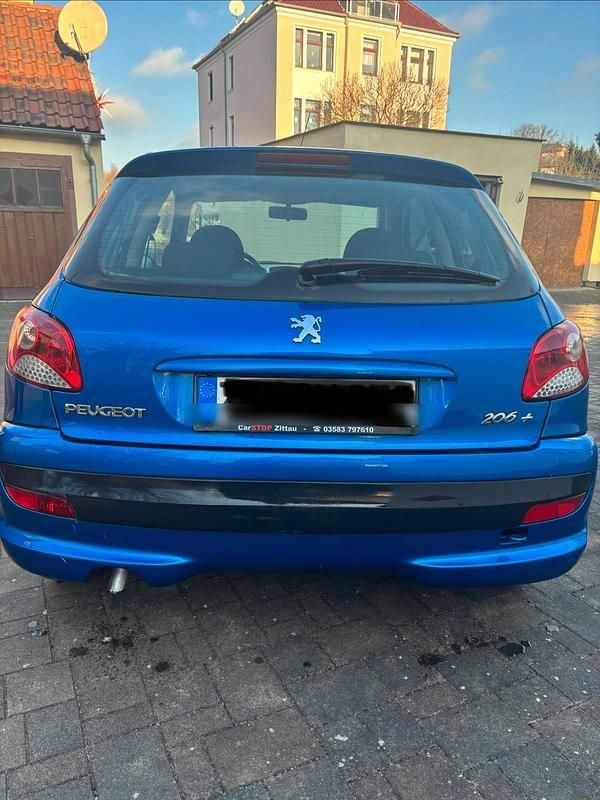 Gebraucht Peugeot 206+ 60 PS (44 kW) 2009 Blau Kleinwagen