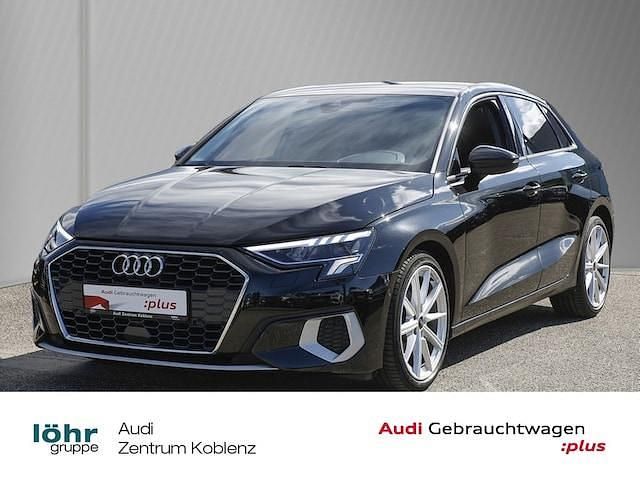 Mythosschwarz metallic Gebraucht 2022 Audi A3 Advanced | 25.580 € (Guter Preis) - Bild 1/4
