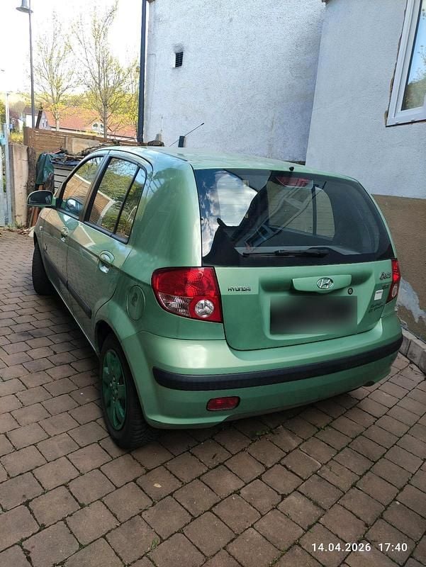 Gebraucht Hyundai Getz GLS 82 PS (60 kW) 2003 Grün Kleinwagen