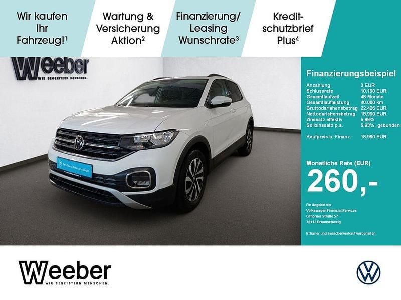 Gebraucht VW T-Cross Active 150 PS (110 kW) 2022 Pure white SUV