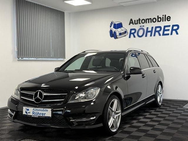 Schwarz Gebraucht 2014 Mercedes C180 Sport Kombi | 14.400 € (Fairer Preis) - Bild 1/4