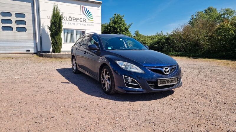 Blau Gebraucht 2011 Mazda 6 Sports-Line Kombi | 2.300 € (Superpreis) - Bild 1/4