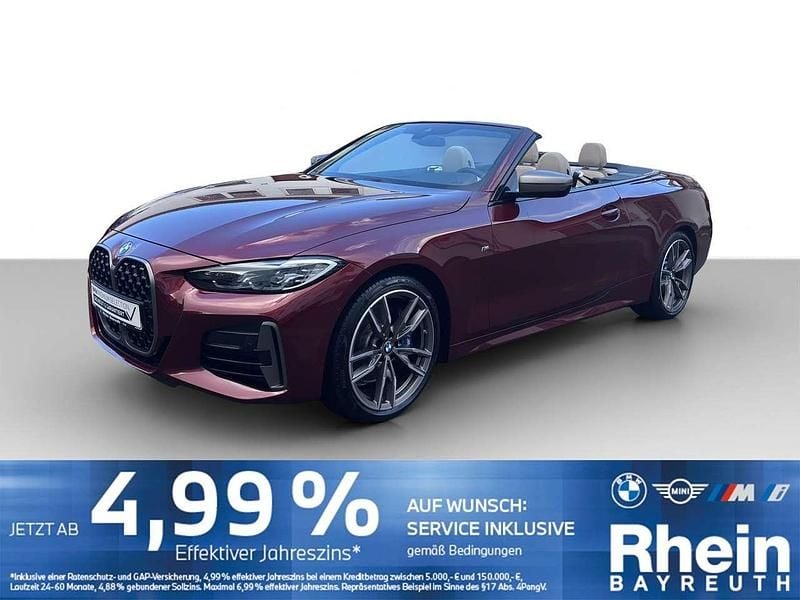 Aventurinrot iii metallic Gebraucht 2022 BMW 440 Cabrio | 48.430 € (Guter Preis) - Bild 1/4
