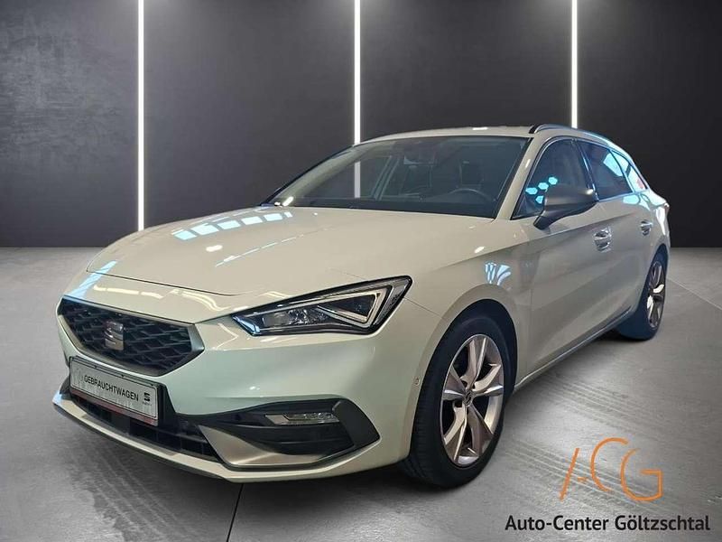 Gebraucht Seat Leon FR 150 PS (110 kW) 2022 Nevada weiß metallic Kombi