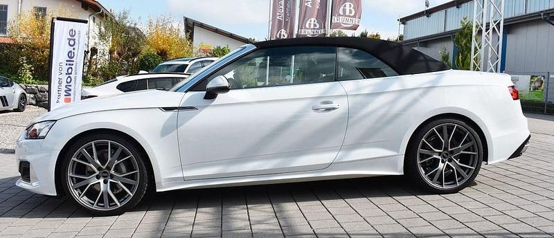 Weiß Gebraucht 2022 Audi A5 Cabriolet Advanced Cabrio | 42.900 € (Fairer Preis) - Bild 1/4