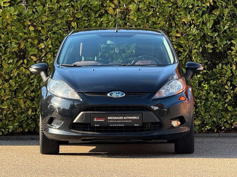 Gebraucht Ford Fiesta Trend 60 PS (44 kW) 2009 Schwarz Kleinwagen