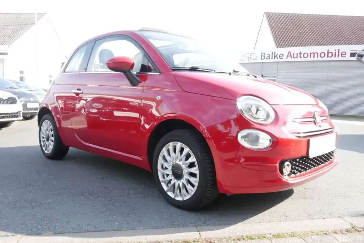 Gebraucht Fiat 500C Lounge 69 PS (50 kW) 2018 Passione rot Cabrio
