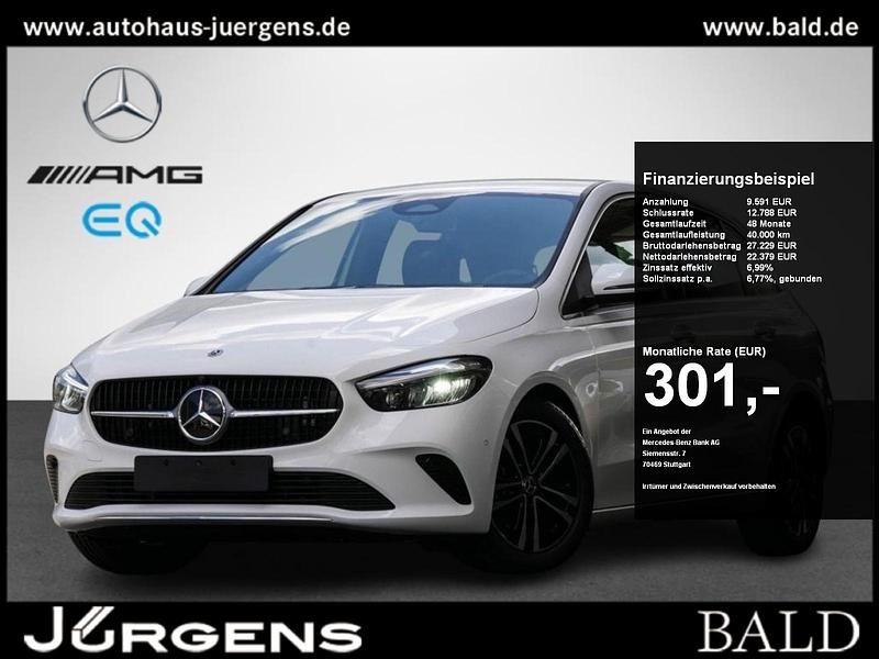 Weiss polarweiß Gebraucht 2024 Mercedes B200 Progressive Van / Kleinbus | 31.550 € (Fairer Preis) - Bild 1/4