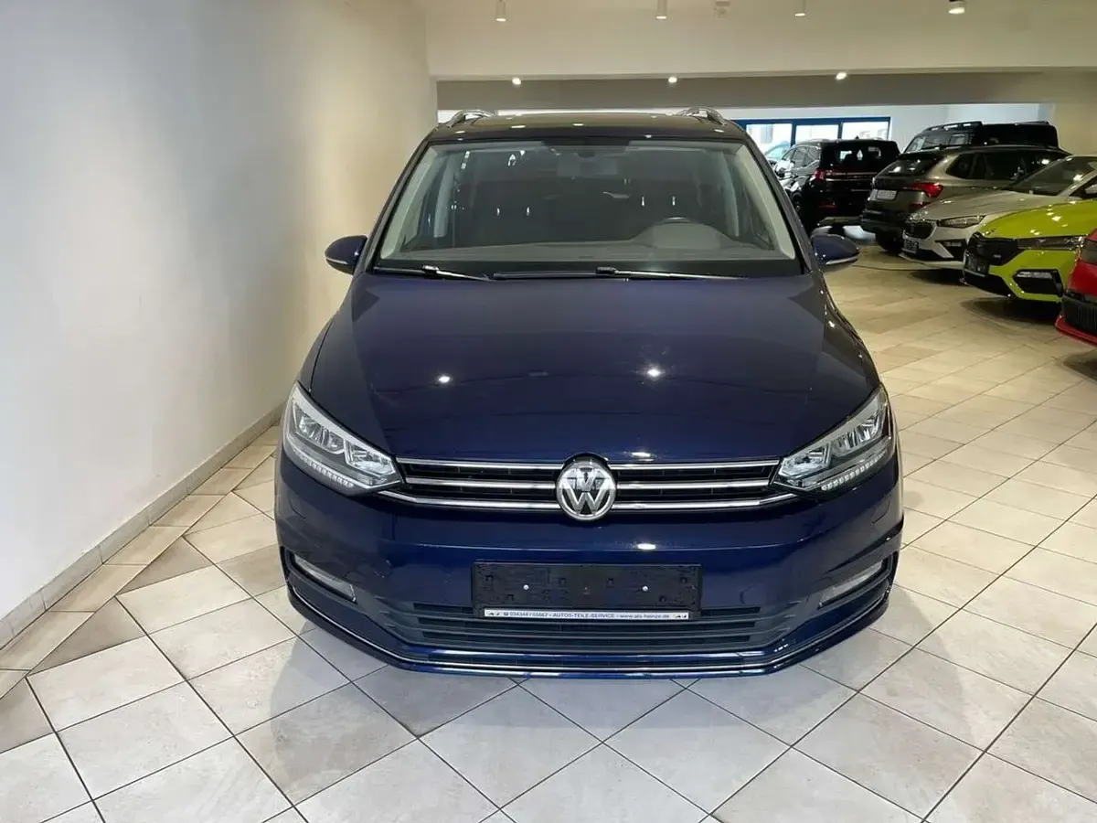 Gebraucht VW Touran 150 PS (110 kW) 2016 Blau Van / Kleinbus