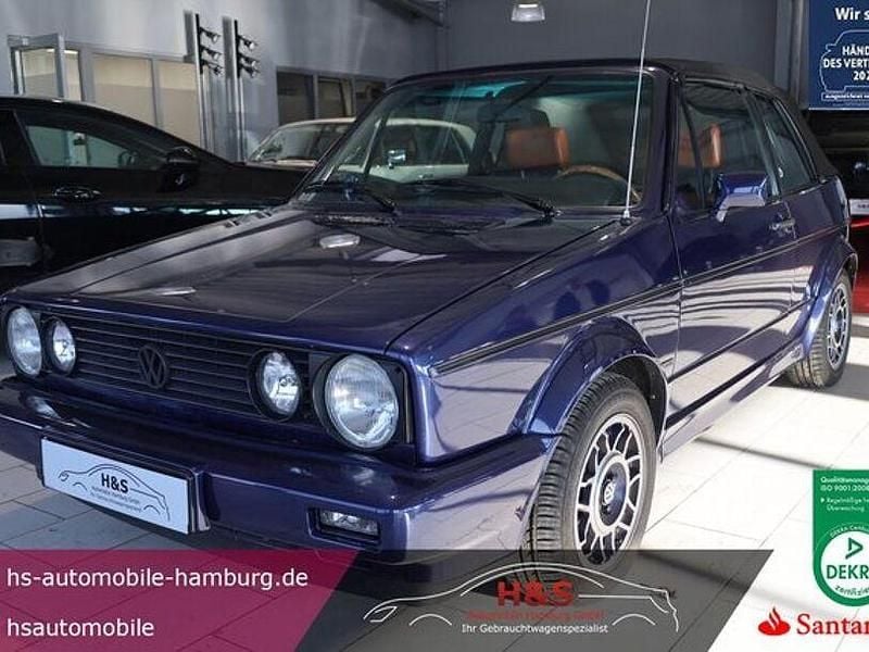 Blau Gebraucht 1990 VW Golf Cabriolet Cabrio | 13.900 € - Bild 1/4