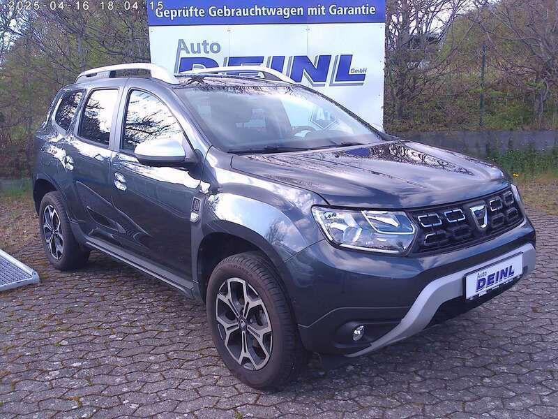 Grau "comete" Gebraucht 2021 Dacia Duster Prestige SUV | 15.650 € (Fairer Preis) - Bild 1/4