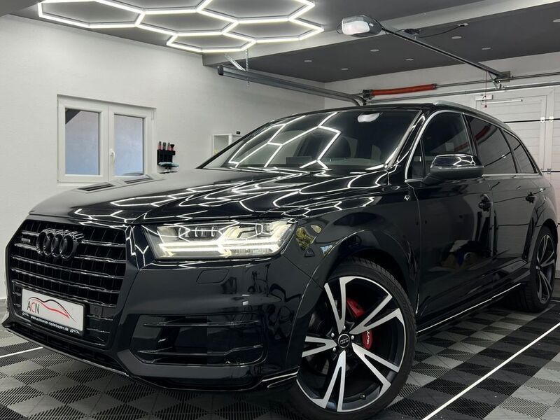 Schwarz Gebraucht 2018 Audi Q7 S-Line SUV | 39.950 € (Etwas zu teuer) - Bild 1/4