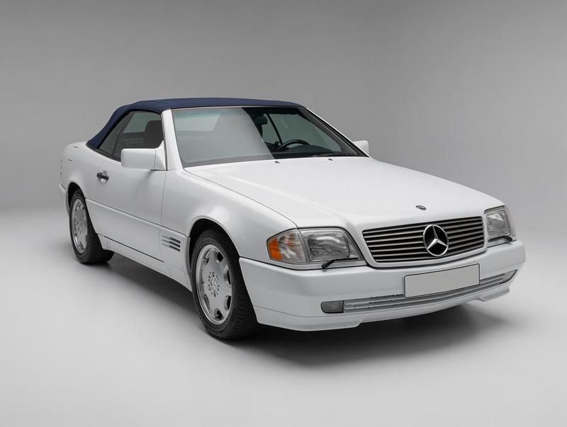 Gebraucht Mercedes SL500 326 PS (239 kW) 1992 Weiß Cabrio