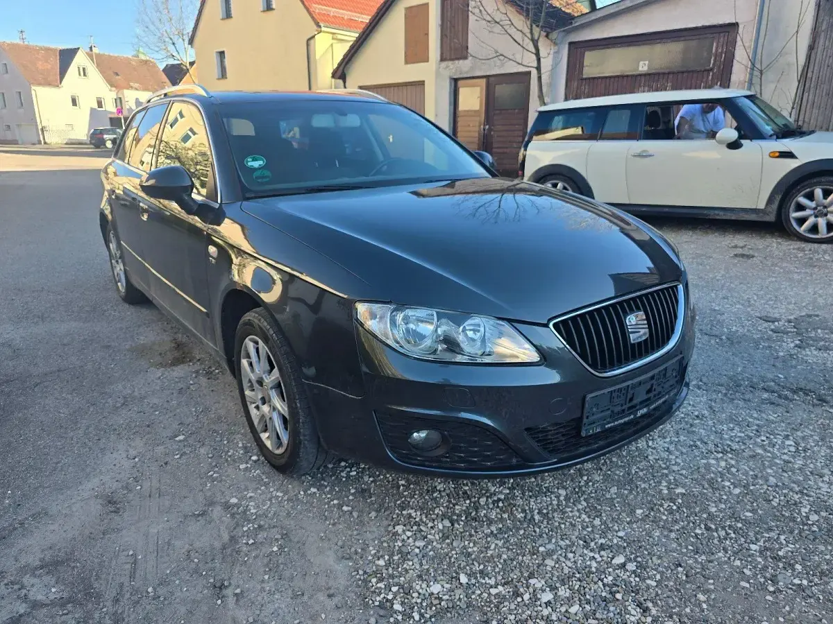 Gebraucht Seat Exeo Style 120 PS (88 kW) 2010 Schwarz Kombi