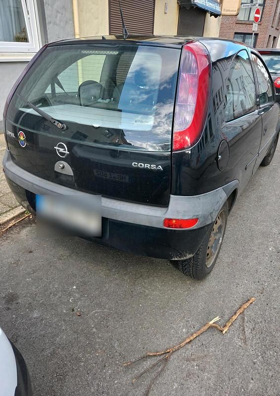 Gebraucht Opel Corsa 60 PS (44 kW) 2001 Schwarz Kleinwagen