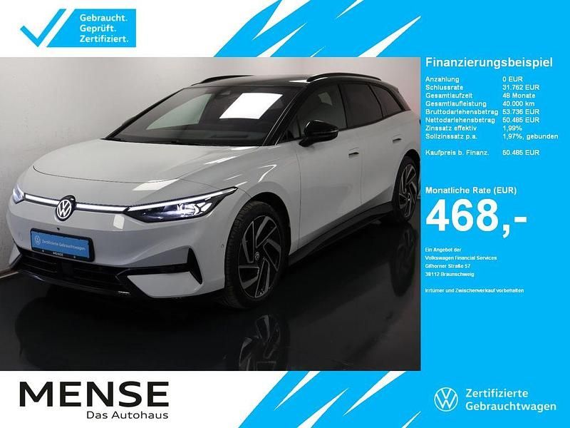Gletscherweiß Gebraucht 2024 VW ID.7 Pro Limousine | 50.485 € (Etwas zu teuer) - Bild 1/4