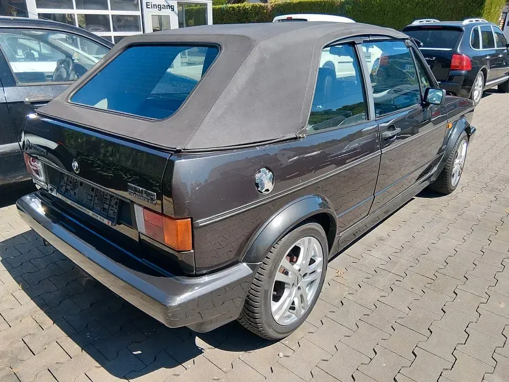 Gebraucht VW Golf Cabriolet 95 PS (69 kW) 1988 Schwarz Cabrio