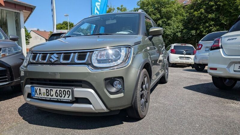 Grün Gebraucht 2024 Suzuki Ignis Comfort Kleinwagen | 17.990 € (Fairer Preis) - Bild 1/4