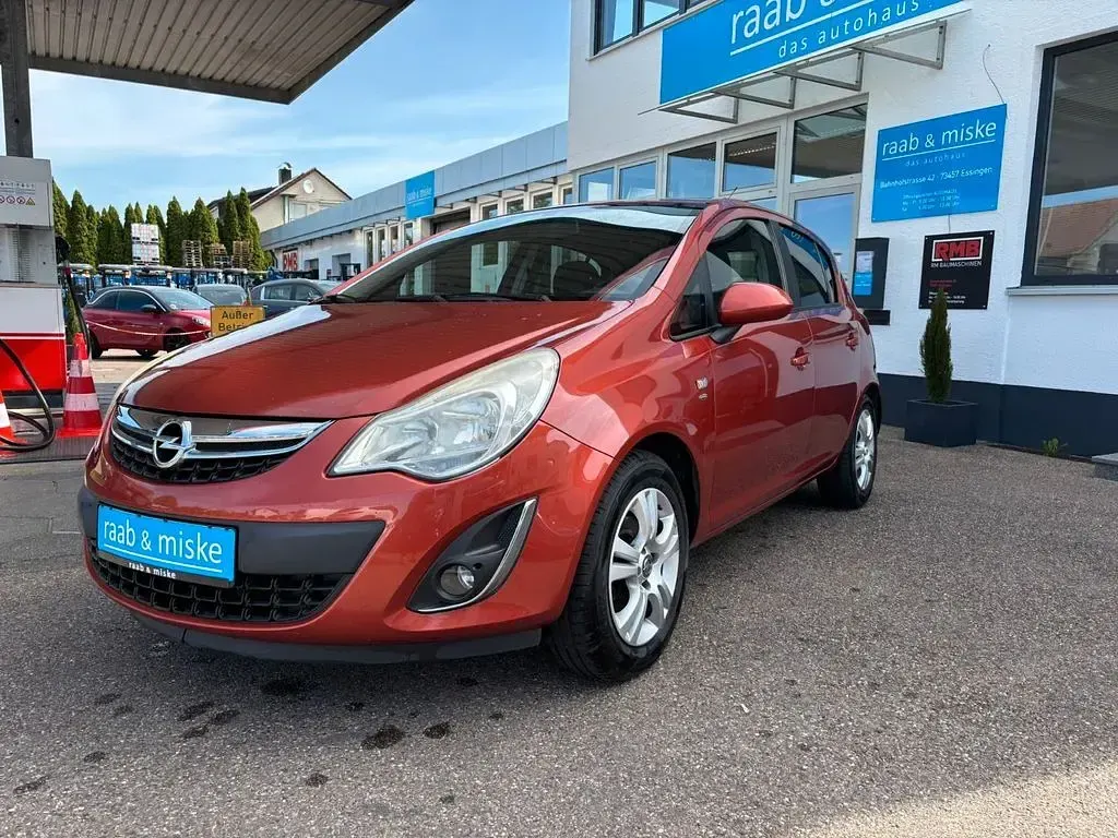 Gebraucht Opel Corsa Satellite 87 PS (63 kW) 2012 Rot Kleinwagen