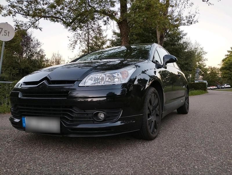 Schwarz Gebraucht 2006 Citroën C4 VTR Sport Coupé | 3.990 € (Teuer) - Bild 1/4
