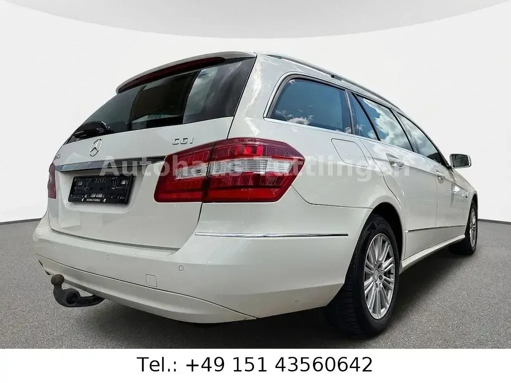 Brugt Mercedes E250 204 HK (150 kW) 2011 Hvid Sedan