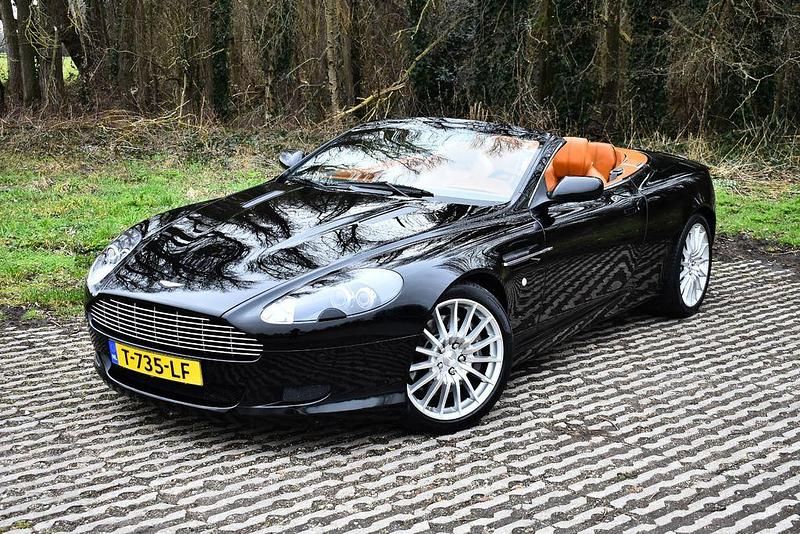 Gebraucht Aston Martin DB9 457 PS (336 kW) 2006 Schwarz Cabrio