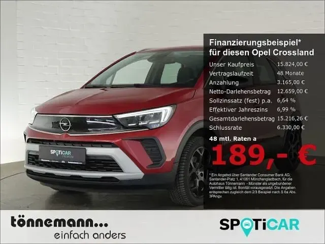Gebraucht Opel Crossland Elegance 110 PS (80 kW) 2023 SUV