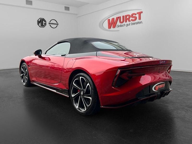Neu MG Cyberster 375 kW (510 PS) 2025 Diamond red Cabrio