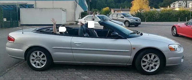 Gebraucht Chrysler Sebring Cabriolet 141 PS (103 kW) 2005 Silber Cabrio