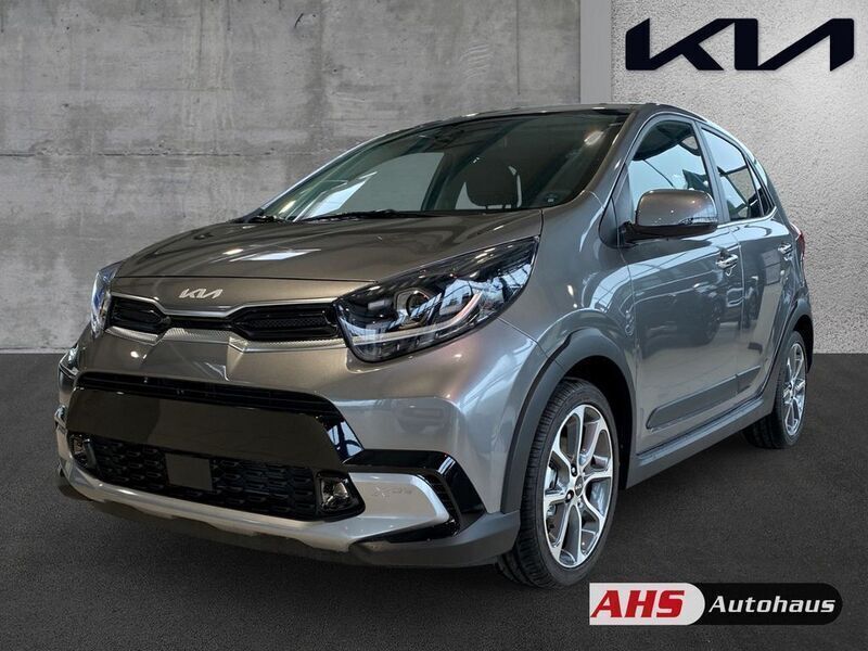 Astrograu met. Gebraucht 2024 Kia Picanto X-Line Kleinwagen | 17.390 € - Bild 1/4