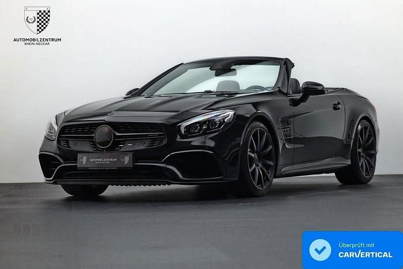 Obsidianschwarz Gebraucht 2017 Mercedes SL65 AMG AMG Cabrio | 199.900 € - Bild 1/4