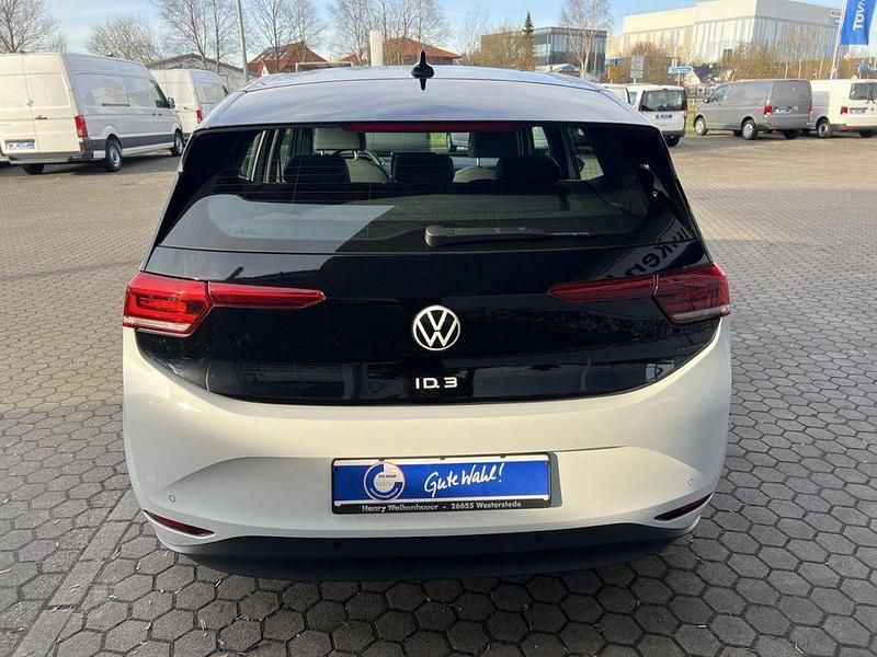 Gebraucht VW ID.3 Pure 110 kW (150 PS) 2022 Gletscherweiß (metallic) Kleinwagen