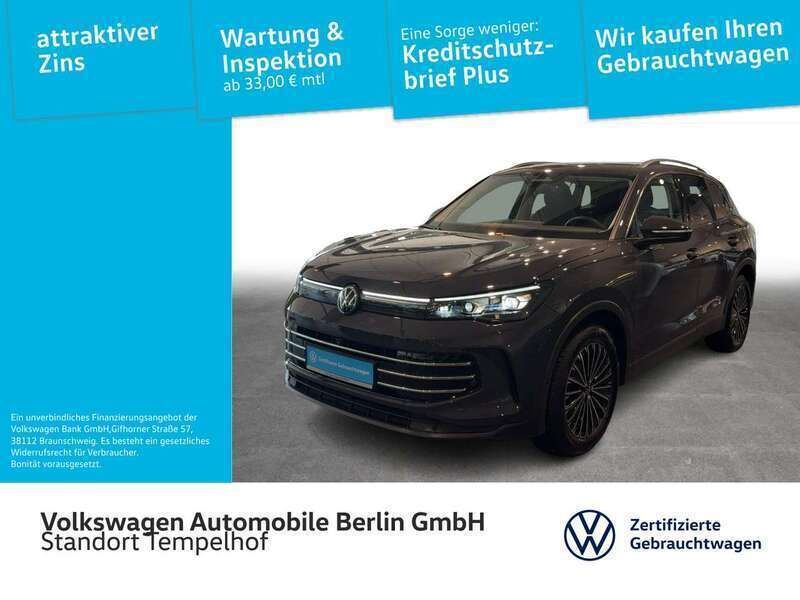 Uranograu Gebraucht 2024 VW Tiguan Elegance SUV | 38.740 € (Etwas zu teuer) - Bild 1/3