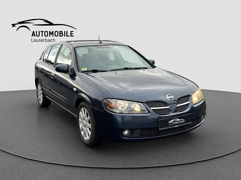 Blau Gebraucht 2005 Nissan Almera Acenta+ Limousine | 995 € - Bild 1/4