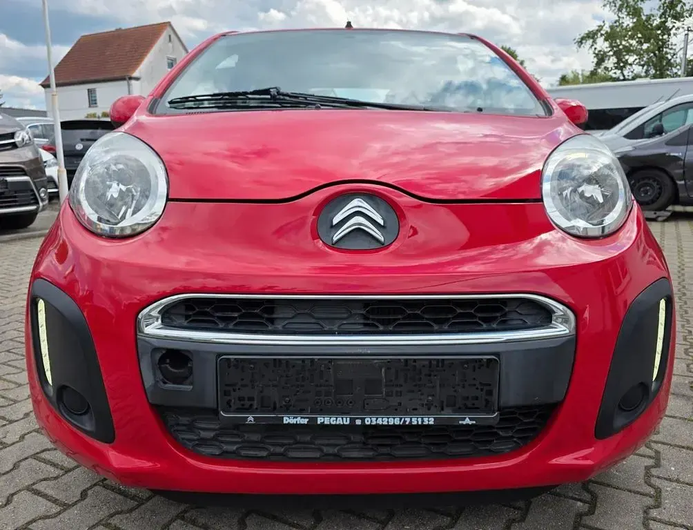Brugt Citroën C1 Tendance 68 HK (50 kW) 2014 Rød Hatchback