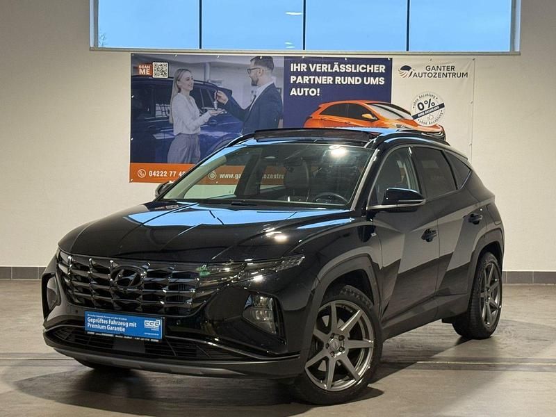Schwarz Gebraucht 2021 Hyundai Tucson Prime SUV | 28.999 € (Etwas zu teuer) - Bild 1/3