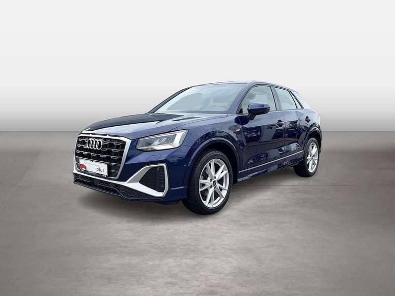 Navarrablau metallic Gebraucht 2022 Audi Q2 S-Line SUV | 22.880 € (Fairer Preis) - Bild 1/4
