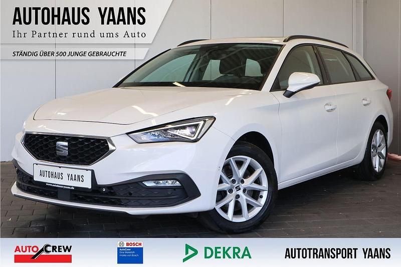 Weiß Gebraucht 2022 Seat Leon ST Beats Kombi | 16.979 € (Superpreis) - Bild 1/4