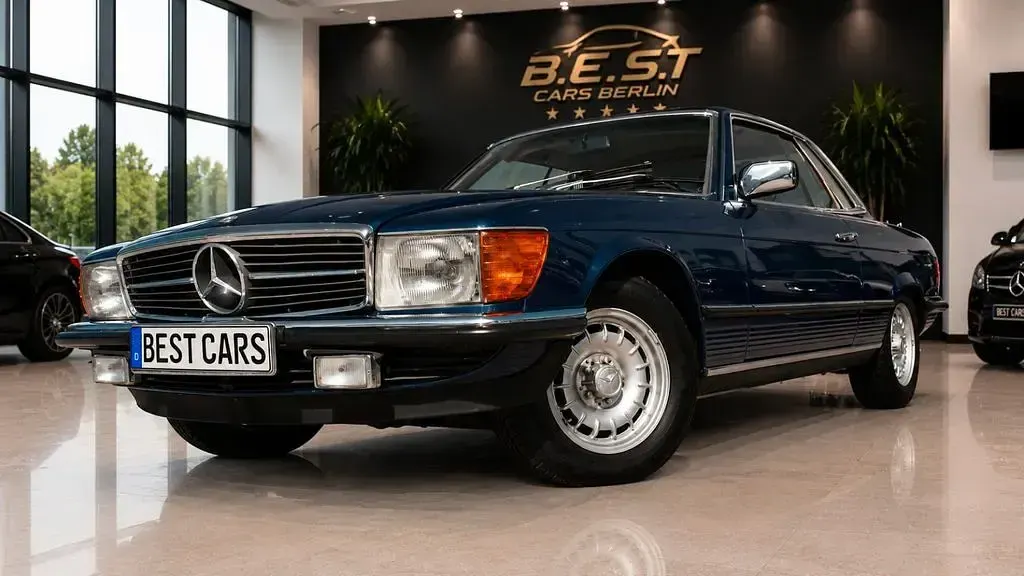 Gebraucht Mercedes SLC280 185 PS (136 kW) 1981 Blau Coupé