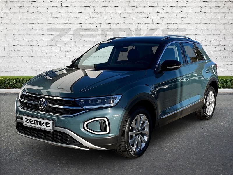 Blau Gebraucht 2022 VW T-Roc Style SUV | 21.250 € (Fairer Preis) - Bild 1/4