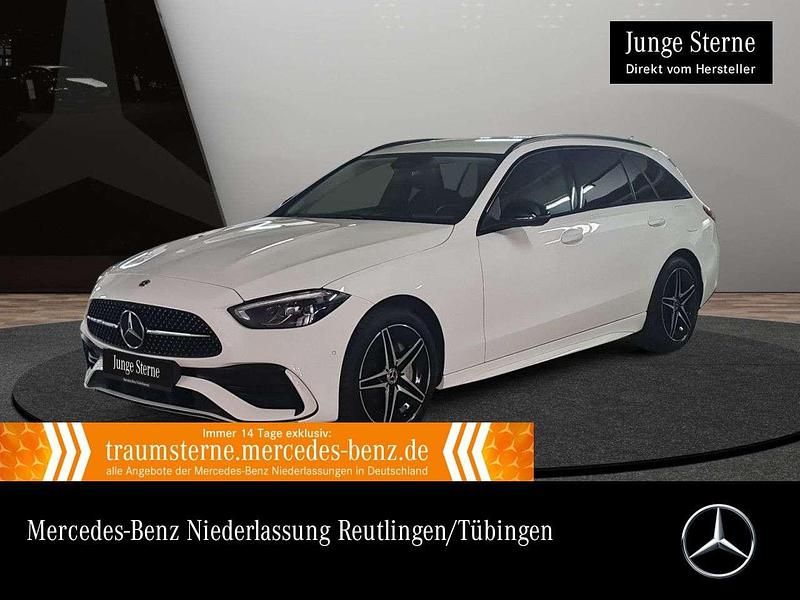 Weiß Gebraucht 2024 Mercedes C300e Advanced Plus Limousine | 39.490 € (Superpreis) - Bild 1/3