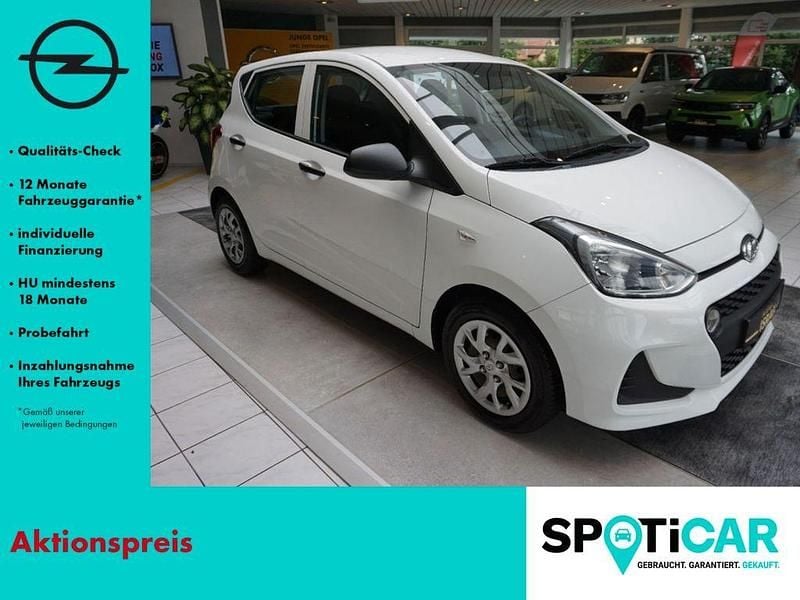 Weiß Gebraucht 2017 Hyundai i10 Basis Kleinwagen | 7.490 € (Fairer Preis) - Bild 1/4