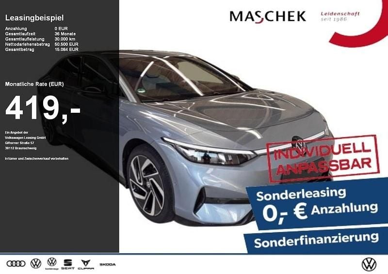 Stonewashed blue metallic Gebraucht 2025 VW ID.7 Pro Kleinwagen | 48.840 € (Etwas zu teuer) - Bild 1/4