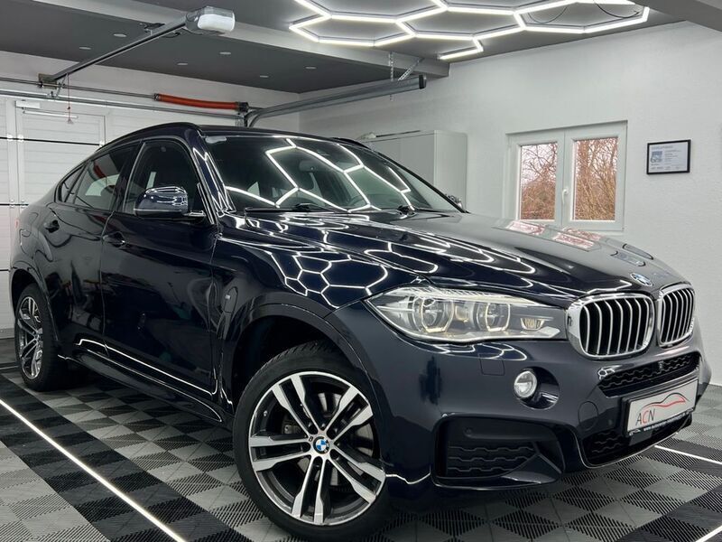 Schwarz Gebraucht 2016 BMW X6 M Sport SUV | 35.450 € (Etwas zu teuer) - Bild 1/4
