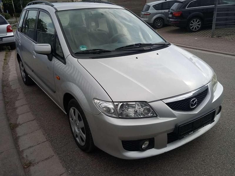 Gebraucht Mazda Premacy 131 PS (96 kW) 2002 Silber Van / Kleinbus