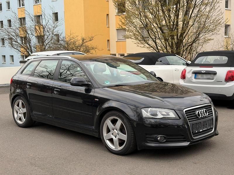 Gebraucht Audi A3 S-Line 160 PS (117 kW) 2008 Schwarz Kleinwagen