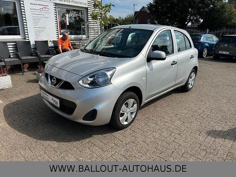 Gebraucht Nissan Micra Visia 80 PS (58 kW) 2017 Silber Kleinwagen