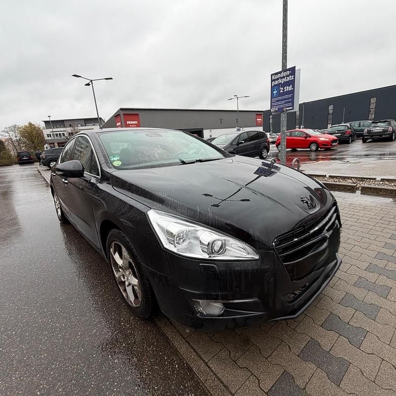 Gebraucht Peugeot 508 111 PS (81 kW) 2011 Schwarz Limousine